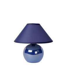 Oprawa stołowa Luc Faro Ceram. H. 21 cm Pearl niebieska 14553 | 81 | 35