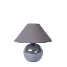 Oprawa stołowa Luc Faro Ceram. H. 21 cm Pearl Silver 14553 | 81 | 36