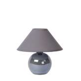 Oprawa stołowa Luc Faro Ceram. H. 21 cm Pearl Silver 14553 | 81 | 36