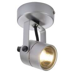 Lampa ścienna i sufitow Spot 79 230V a | srebrnoszary | GU10 ,Max. 50W