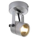 Lampa ścienna i sufitow Spot 79 230V a | srebrnoszary | GU10 ,Max. 50W