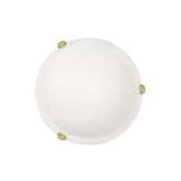 Plafon Luc iera D30 cm Alabaster Glass E27 | 75W biała 07113 | 30 | 67