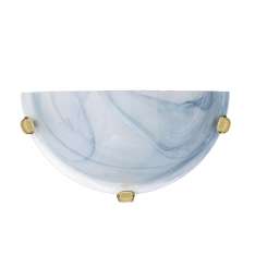Kinkiet Luc R30 cm Alabaster Glass E27 | 60W Bleu 07213 | 01 | 68