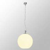 Lampa wisząca Big Sun | aluminium | biały | E27, Max. 75W