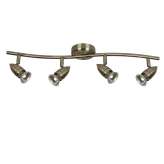 Lampa sufitowa Luc Caro - Bis Bow 4 x GU10 | 50W P. Brass 13955 | 24 | 03