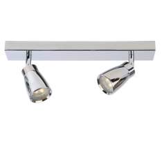 Lampa sufitowa Luc Lana 2 x GU10 LED Incl L36 cm IP44 chrome 17949 | 22 | 11