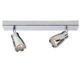 Lampa sufitowa Luc Lana 2 x GU10 LED Incl L36 cm IP44 chrome 17949 | 22 | 11