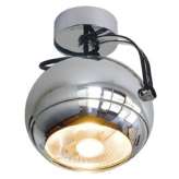 Lampa ścienna i sufitow Light Eye a | chrom | GU10 ,Max. 75W