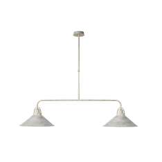 Oprawa wisząca Luc Berkley 2 xe27 L120 cm abażur metal Ant Wh 31320 | 02 | 21