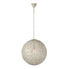 Oprawa wisząca Luc Fez 1 xe27 D40 cm Ant biała 78361 | 01 | 21