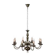 Oprawa wisząca Luc Barrocco 8 xe14 D80 H120 cm Ant Brass 78362 | 08 | 03