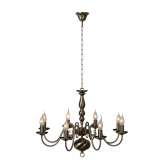 Oprawa wisząca Luc Barrocco 8 xe14 D80 H120 cm Ant Brass 78362 | 08 | 03
