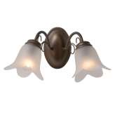 Kinkiet Luc Luberon 2 xe14 H20 L35 cm satyna Glass | Rus 78260 | 02 | 97