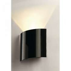 Lampa ścienna LED Sail 1 | półokrągła | czarny | 1 x 3 W LED 3000 K