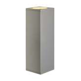 Lampa ścienna Theo Up | Down | kwadratowa | srebrnoszary | 2 x GU10 ,Max. 2 x 50W