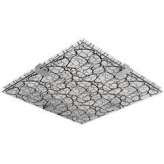 Plafon Fiera 31 x 31 2 x 60W E27 kwadrat 10 - 30375