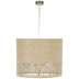 Zwis Arabesca 33 x 33 x 24 1 x 60W E27 kremowy (abażur 77 - 19441 z Zawiesiem 85 - 10608) 31 - 19526