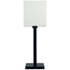 Lampka Legato duża 1 x 60W E27 drewno abażur Ecri 23 x 23H25 41 - 47567