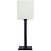 Lampka Legato duża 1 x 60W E27 drewno abażur Ecri 23 x 23H25 41 - 47567
