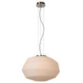 Luc Gioxx wisząca E27 D43 cm Opal Glass | Satin chrome 31475 | 43 | 61