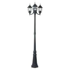 Słupek ogrodowy Luc Outdoor Lighting H180 cm 3 xe27 | 60W Green 11835 | 03 | 45