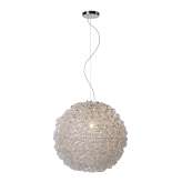 Oprawa wisząca Luc Noon 1 xe27 D50 cm Silver 08402 | 50 | 12