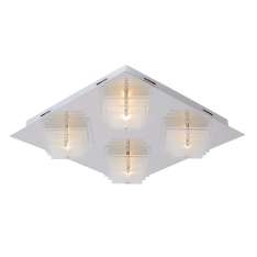 Plafon Luc Roba Square 4 xg9 | 28W 40 | 40 | 10 cm Chr | 36105 | 24 | 11