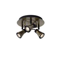 Lampa sufitowa Luc Bolo LED 3 x GU10 | 5 W (49000 | 05 | 30) Ant Brass 17992 | 14 | 03