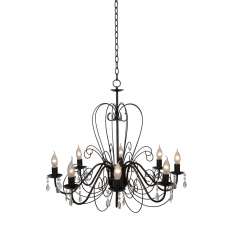 Oprawa wisząca Luc Ravenna 8 xe14 brązowa 78307 | 08 | 97