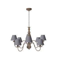 Oprawa wisząca Luc Campagne 8 xe14 abażur61009 | 16 | 36) Taupe 31333 | 08 | 41