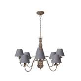 Oprawa wisząca Luc Campagne 8 xe14 abażur61009 | 16 | 36) Taupe 31333 | 08 | 41