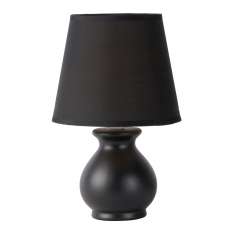 Oprawa stołowa Luc Mia Ceramic E14 L17 W17 H27 cm Black 14561 | 81 | 30