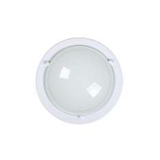 Plafon Luc iera 1 xe27 | 75W R30 cm Opal Glass biała 07104 | 30 | 31
