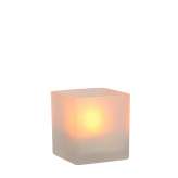 Luc LED Candle Square D7,5 cm H8 cm Satin Glass 14501 | 01 | 67