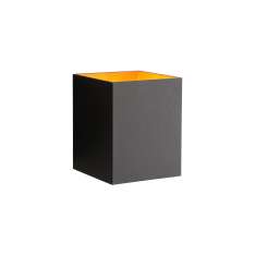 Kinkiet Luc Xera Square 1 xg9 H10 W10 L8,2 cm Black 23253 | 01 | 30