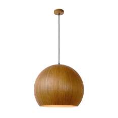 Lampa wisząca Luc Bolstar E27 D40 H38 cm natural Wood 30496 | 40 | 72