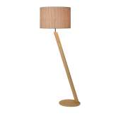 Lampa podłogowa Luc Tempus E27 D48 H160 cm Shade Beige | Wood 30793 | 81 | 72