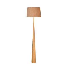 Lampa podłogowa Luc Conos E27 H176 D48 cm Wood | Shade Brown 30794 | 81 | 72