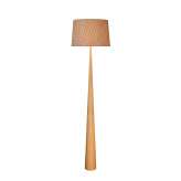 Lampa podłogowa Luc Conos E27 H176 D48 cm Wood | Shade Brown 30794 | 81 | 72