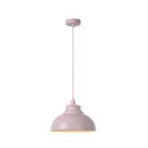 Lampa wisząca Luc Isla E14 D29 H22 cm Pink 34400 | 29 | 66