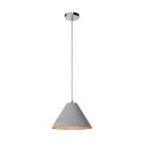 Lampa wisząca Luc Solo E14 D25 cm Concrete 34404 | 25 | 41
