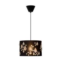 Lampa wisząca Luc Spilti E27 D30 H20 cm Black 34407 | 30 | 30