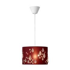 Lampa wisząca Luc Spilti E27 D30 H20 cm Burgundy 34407 | 30 | 57
