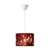 Lampa wisząca Luc Spilti E27 D30 H20 cm Burgundy 34407 | 30 | 57