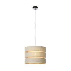 Lampa wisząca Luc Tonio E27 D35 H25 cm Cream 34409 | 35 | 38