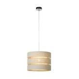Lampa wisząca Luc Tonio E27 D35 H25 cm Cream 34409 | 35 | 38