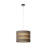 Lampa wisząca Luc Tonio E27 D35 H25 cm Brown 34409 | 35 | 41