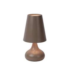 Lampa stołowa Luc Isla E14 Taupe 34500 | 81 | 41