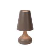 Lampa stołowa Luc Isla E14 Taupe 34500 | 81 | 41