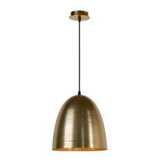 Lampa wisząca Luc Calais E27 H30 D30 cm matt Gold 76459 | 30 | 02